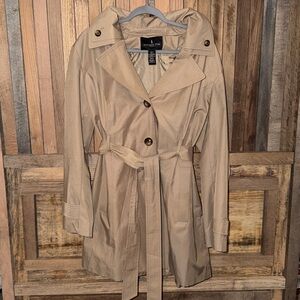 London Fog Women's Tan Trench Coat